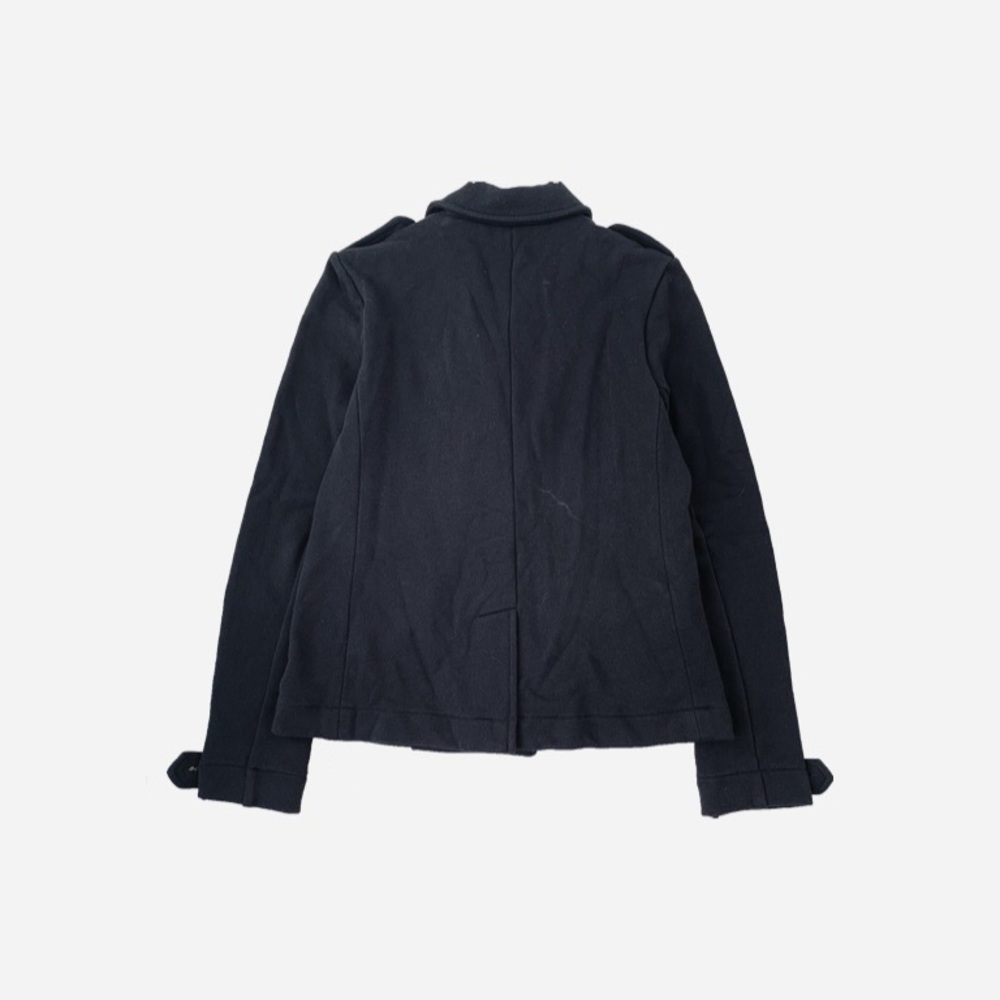 New Gap Double Breasted Button Jacket Black - image 7